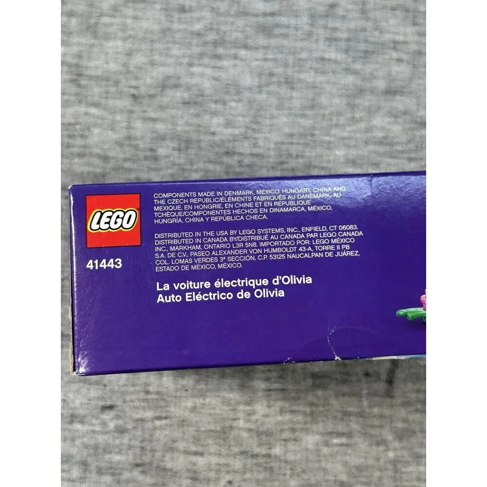 LEGO Friends Olivia's Electric Car 41443 Building Toy 183 Pieces Olivia Mia NIB